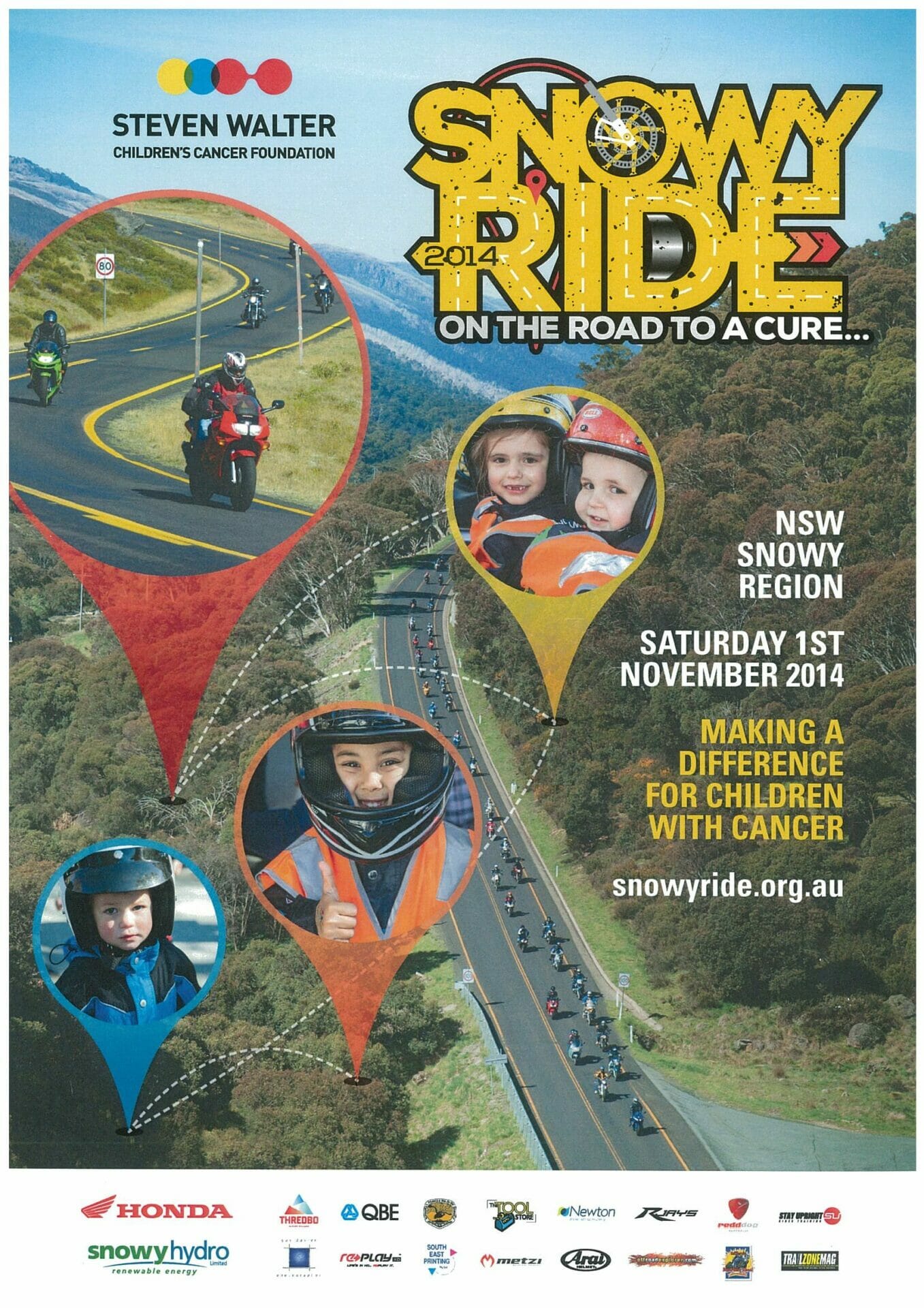 snowy ride poster - Visit Cooma