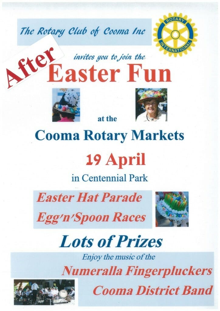 rotary markets easter fun