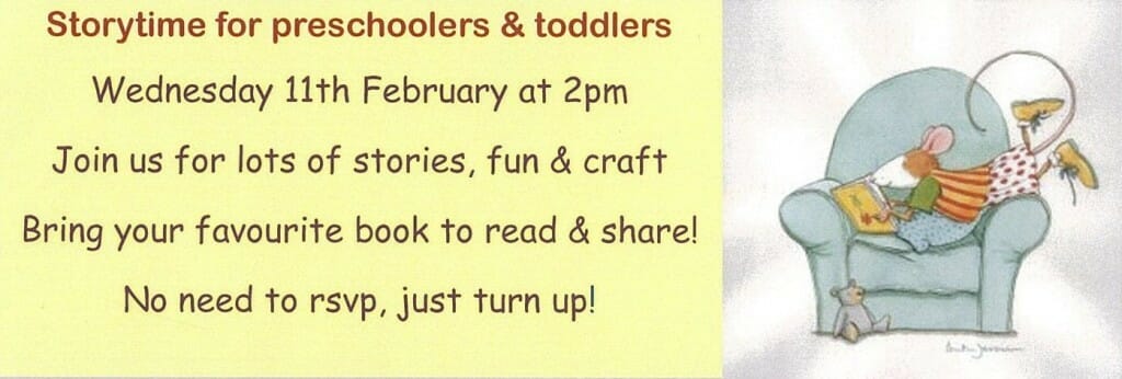 storytime library feb