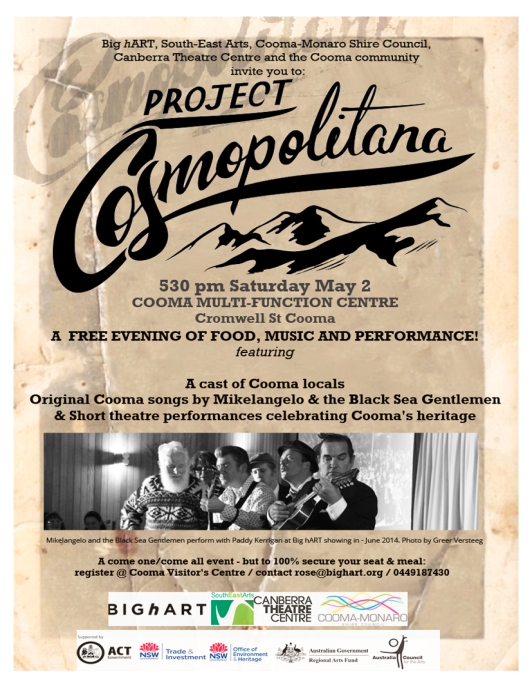 project cosmopolitana poster