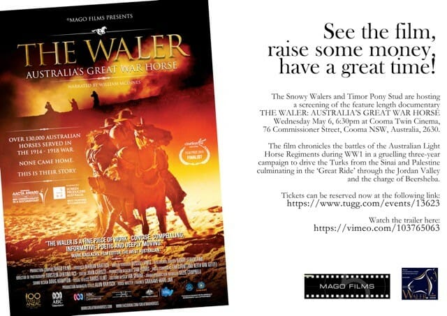 the waler movie cooma