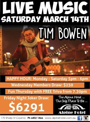 tim bowen march 14