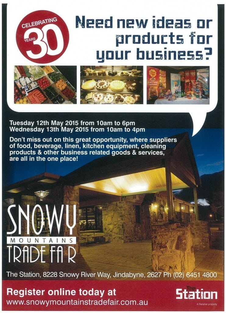 snowy mountains trade fair
