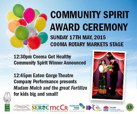community spirit award ceremony