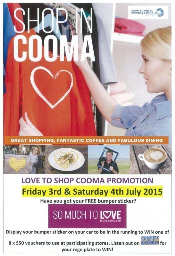 love to shop cooma promotion