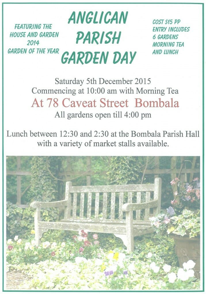 anglican parish garden day 5 dec 15