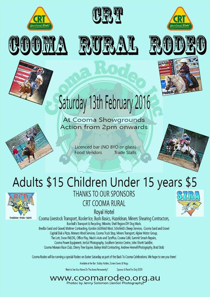 cooma rodeo 2016