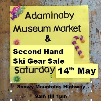 Adaminaby Museum Markets 14th May 16