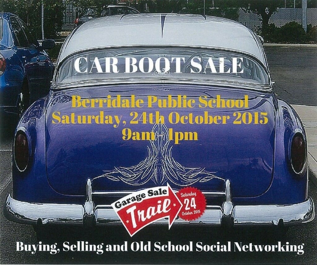 berridale public school car boot sale 2015