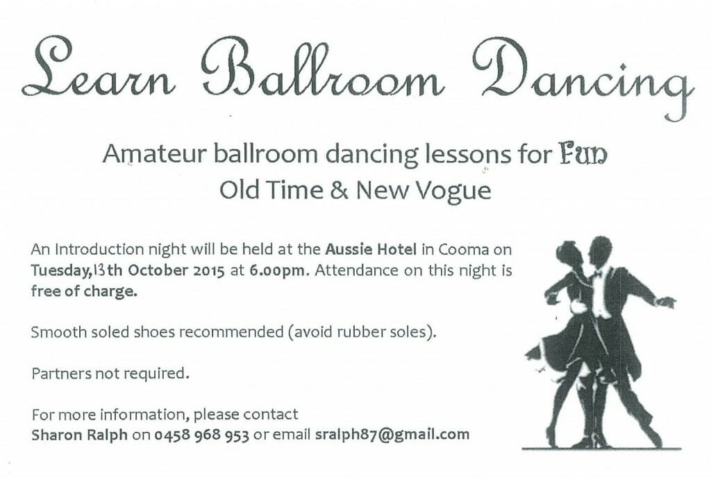 learn ballroom dancing 13 october 2015