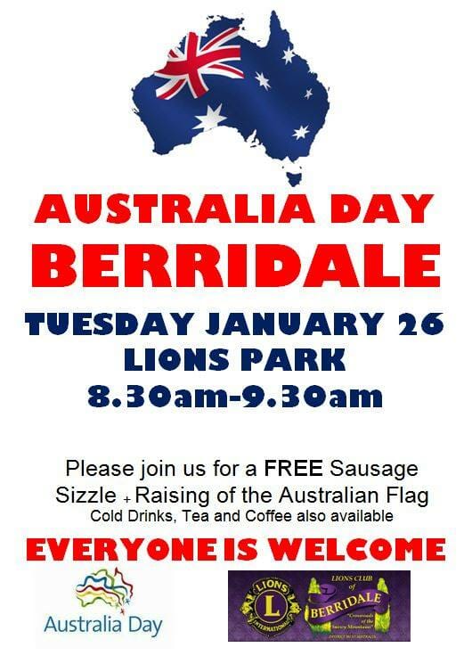 Australia Day Berridale 2016