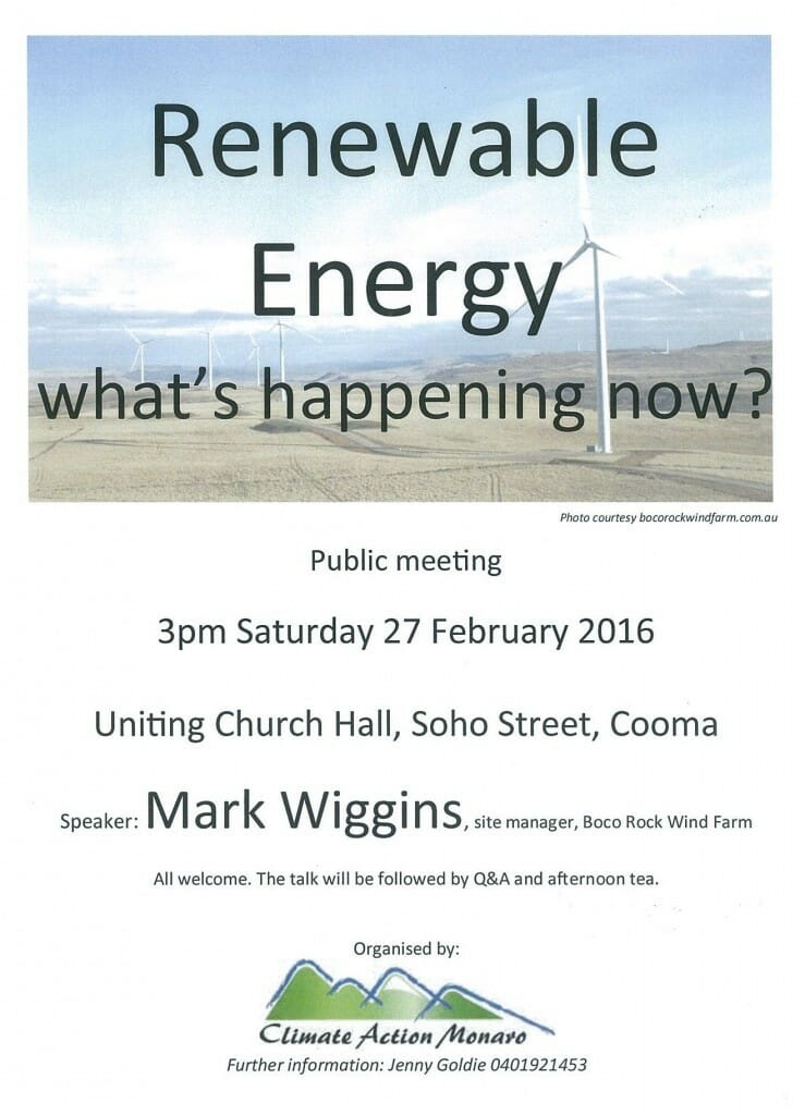 renewable energy 27 feb 16