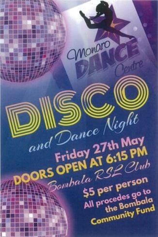 Monaro Dance Centre Disco 27 May 16