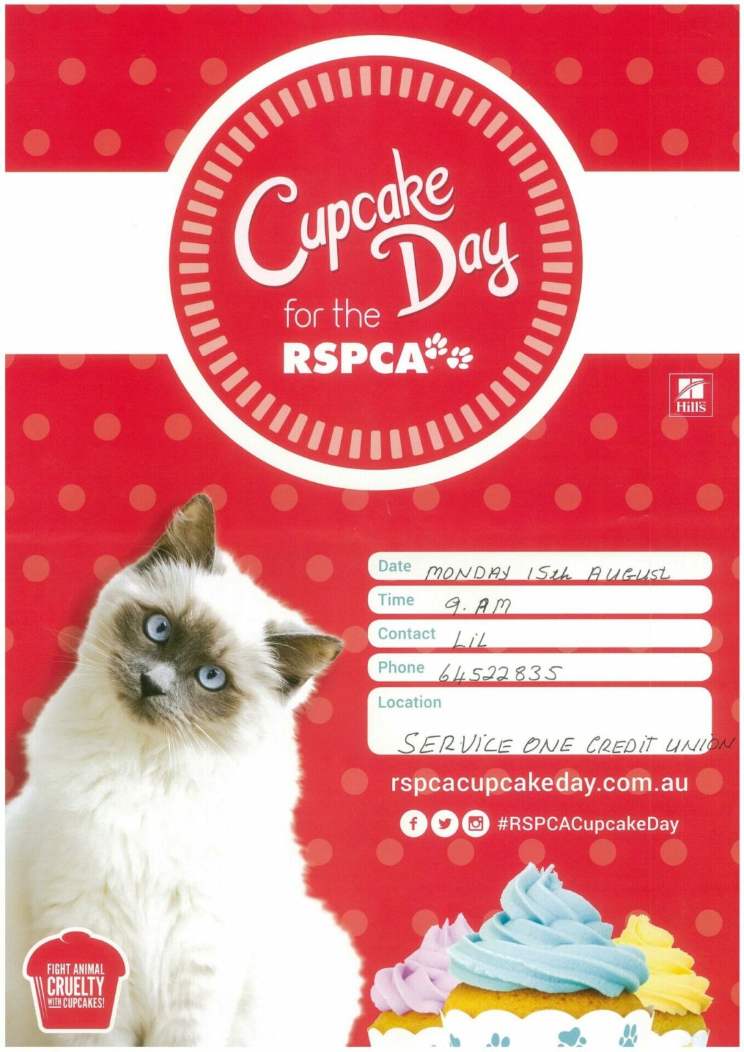 Rspca Cupcake Day 2024 India Ardeen Amelina