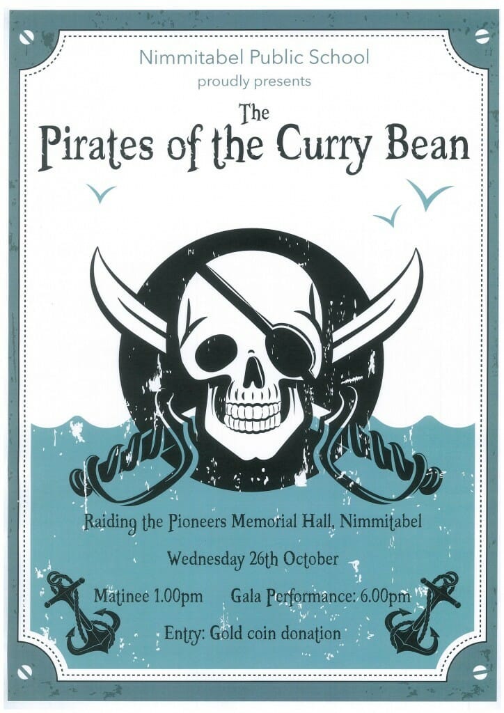 Nimmitabel Public School presents "Pirates of the Curry Bean" - Visit Cooma