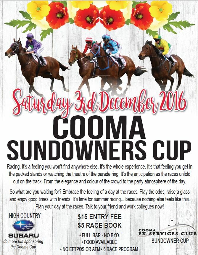 cooma-races-2016-poster