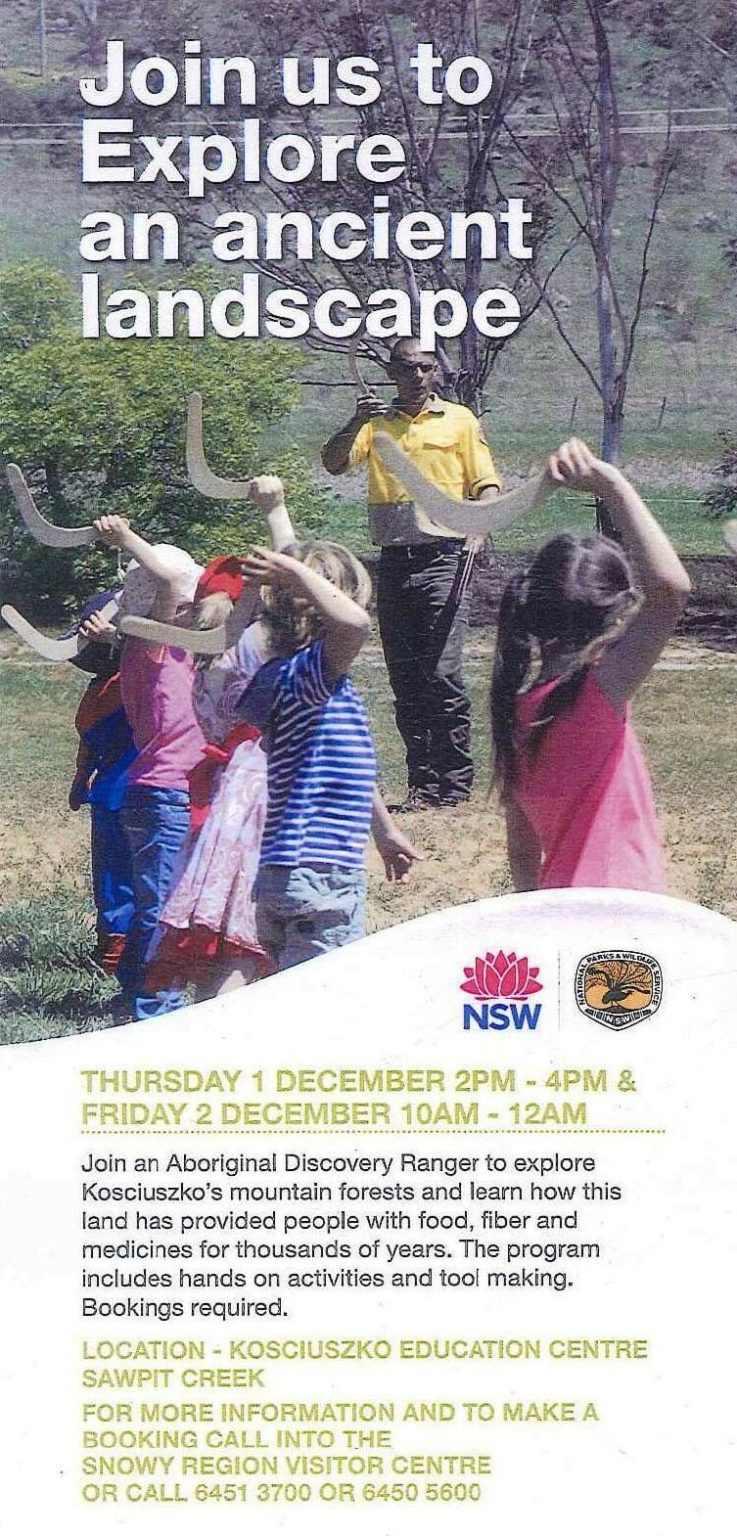 Aboriginal Discovery Tour Visit Cooma