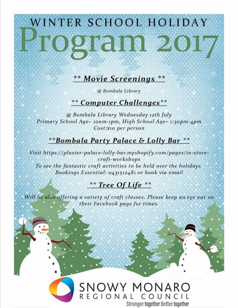 Computer Challenges Winter School Holiday Program 2017
