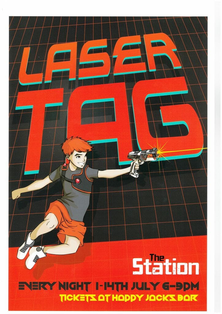 celebration station laser tag