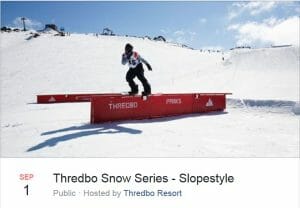 thredbo snow series Slopestyle