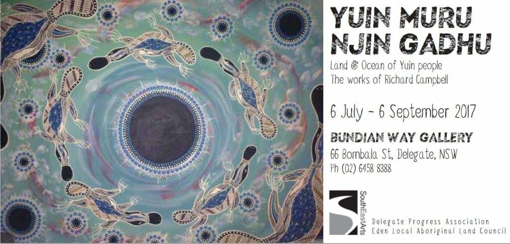 Yuin Muru Njin Gadhu Bundian Way Gallery Aboriginal Art Exhibition