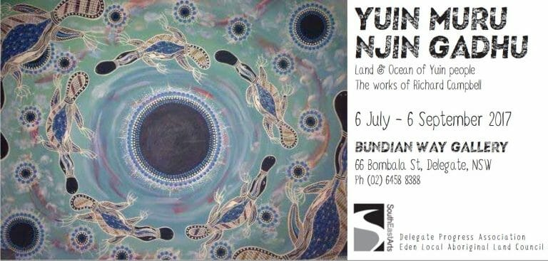 Official opening of the Yuin Muru Njin Gadhu Exhibition – Bundian Way Gallery, Delegate