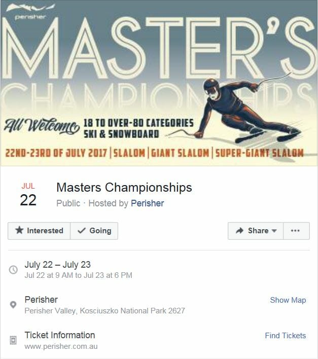 Masters Championships At Perisher