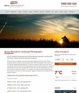 Landscape Photography Spring Course Lake Crackenback Resort