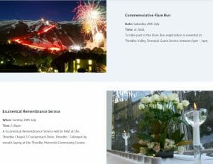 Thredbo Landslide Memorial 20 years