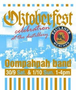 Oktoberfest Oompahpah band Wildbrumby Schnapps Distillery
