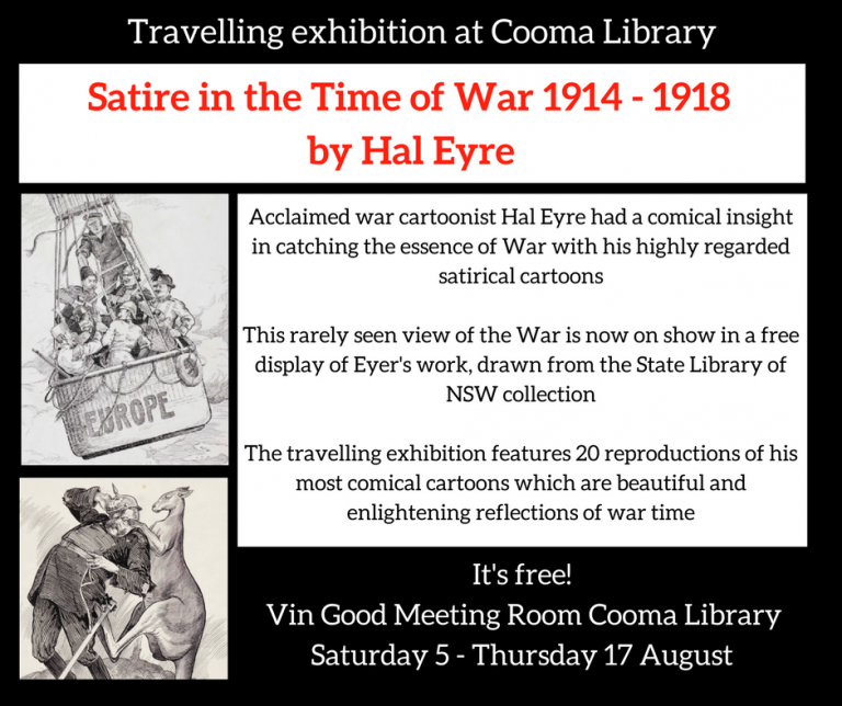Satire in the Time of War 1914 – 1918 by Hal Eyre