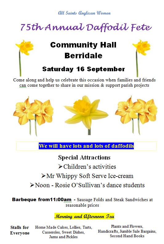 75th Annual Daffodil Day Fete