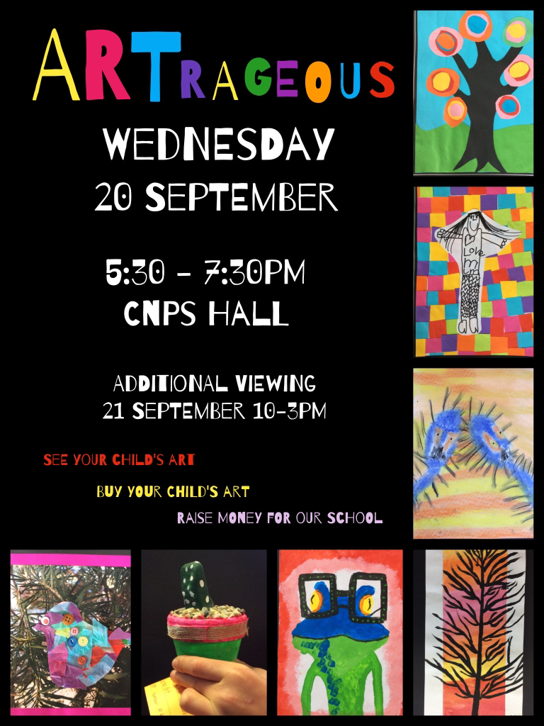 ARTrageous is on at Cooma North Public School – Student Art