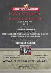 High Country Music Muster Adaminaby 2018