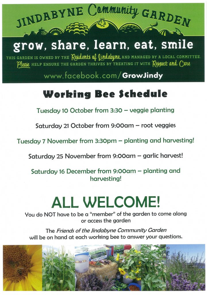 Jindabyne Garden Club Working Bee