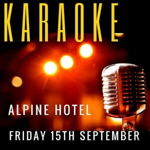 Karaoke at the Alpine Hotel Cooma September