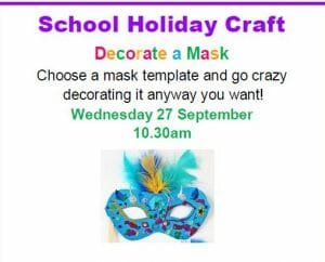 September School Holiday Craft