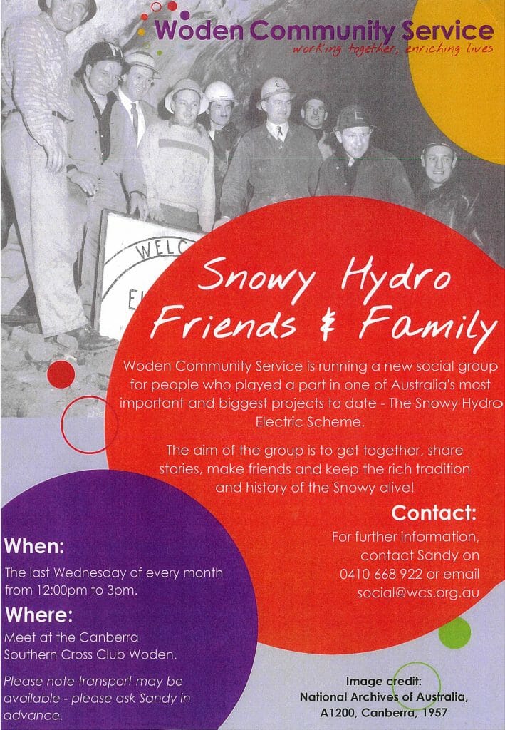 Snowy Hydro Friends & Family gathering at Woden