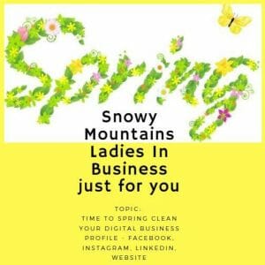 Snowy Mountains Ladies in Business Spring 2017