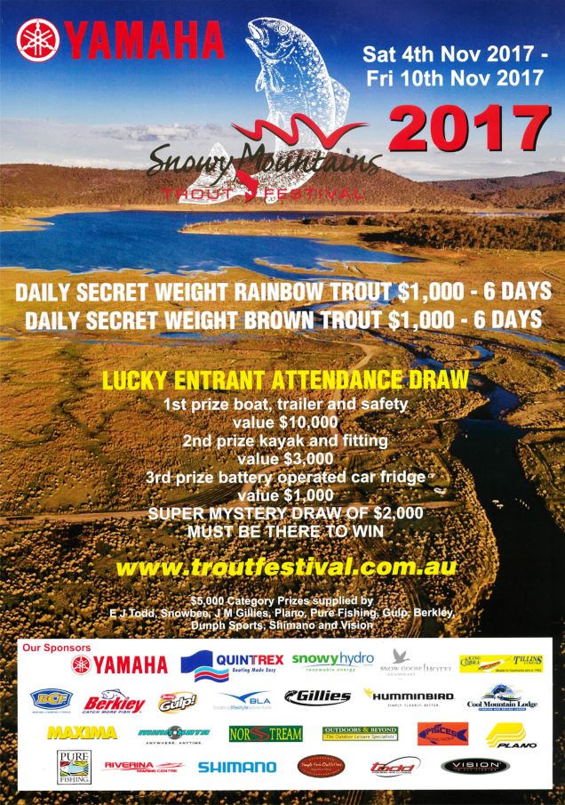 Snowy Mountains Trout Festival 2017 Visit Cooma