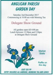 Anglican Parish Garden Day Delegate Showground