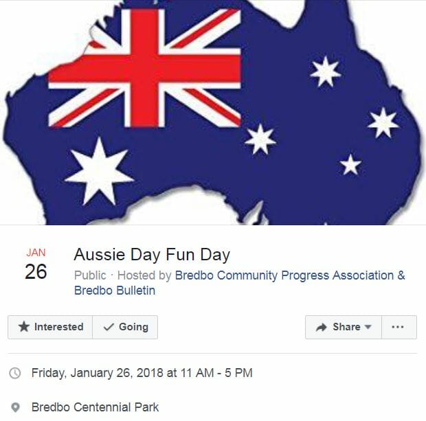 Aussie Day Fun Day at Bredbo Centennial Park
