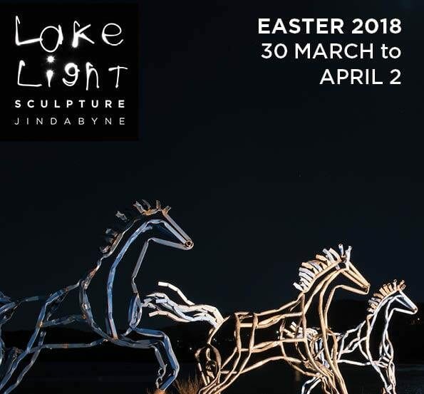 Lake Light Sculpture 2018 – Jindabyne