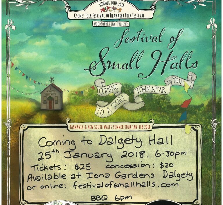 Festival of Small Halls is coming to Dalgety Hall