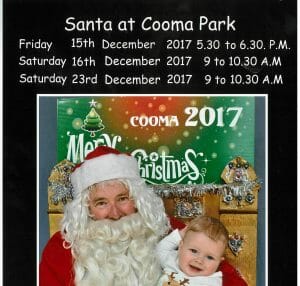 Santa in the Park, Centennial Park Cooma