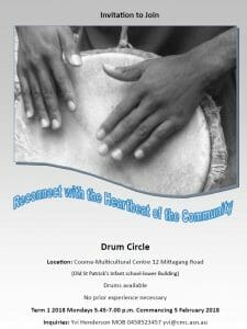 Cooma Multicultural Centre Drum Circle