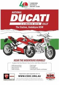 National Ducati Rally, The Station, Jindabyne