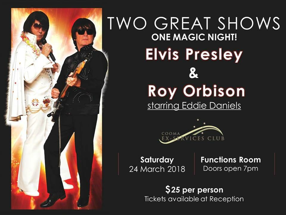 Roy Orbison and Elvis Presley