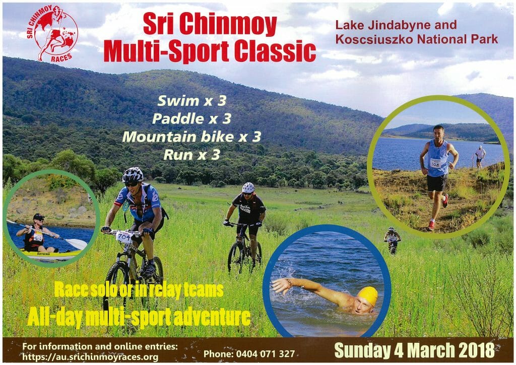 Sri Chinmoy Multi-sport classic - Lake Jindabyne & Kosciuszko National Park