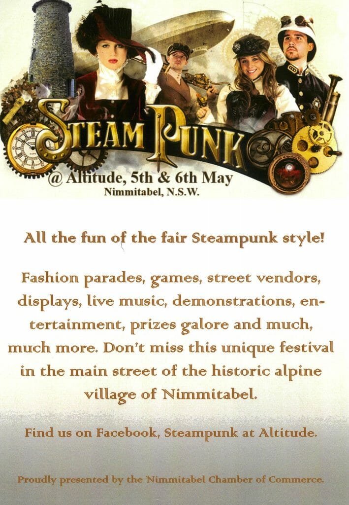 Steampunk at Altitude Nimmitabel 2018